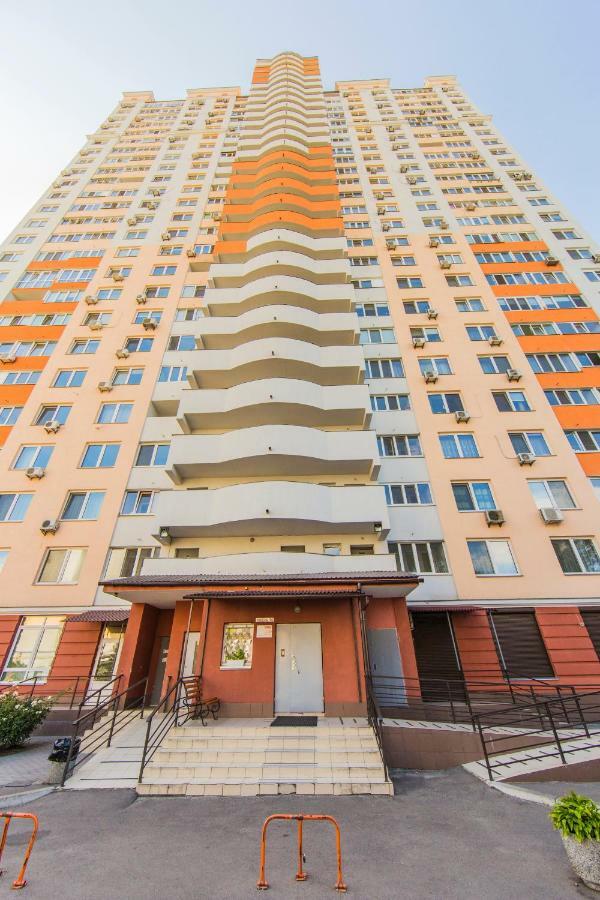 Super View, Luxury Apartment Near Chernihiv Metro. Kiev Exteriör bild